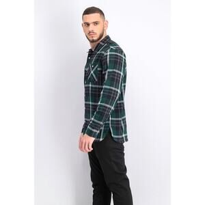 NWT Levis Mens Pocket Plaid Flannel Shirt Size XXL